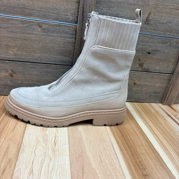 Women's Beige Ankle Boots - Picture 13 of 16